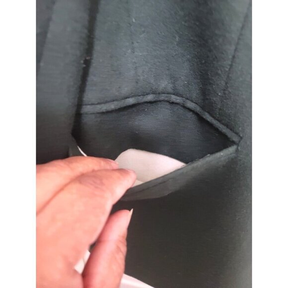 VITO RUFOLO Green Wool / CASHMERE Men's Blazer Notch Lapel & Button Closure SZ 4 - Picture 7 of 16